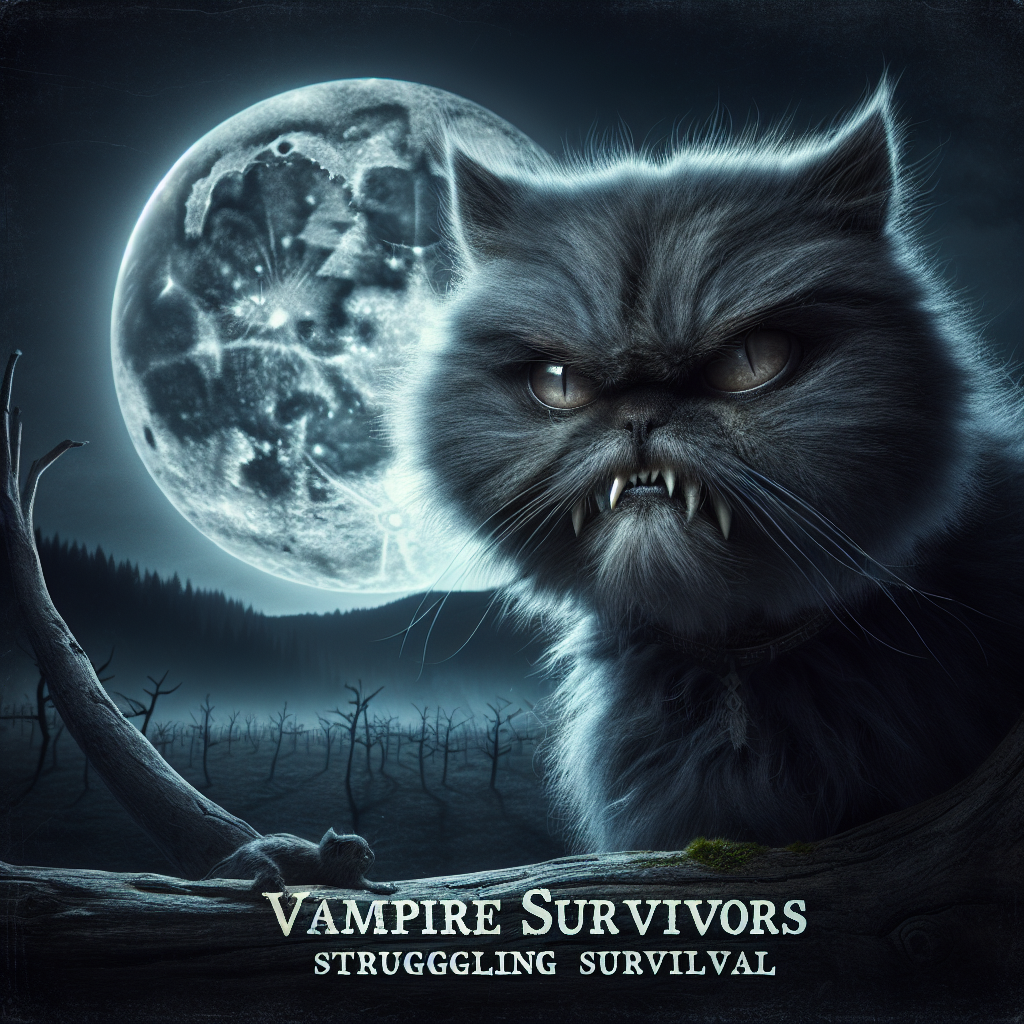 противная кошка vampire survivors